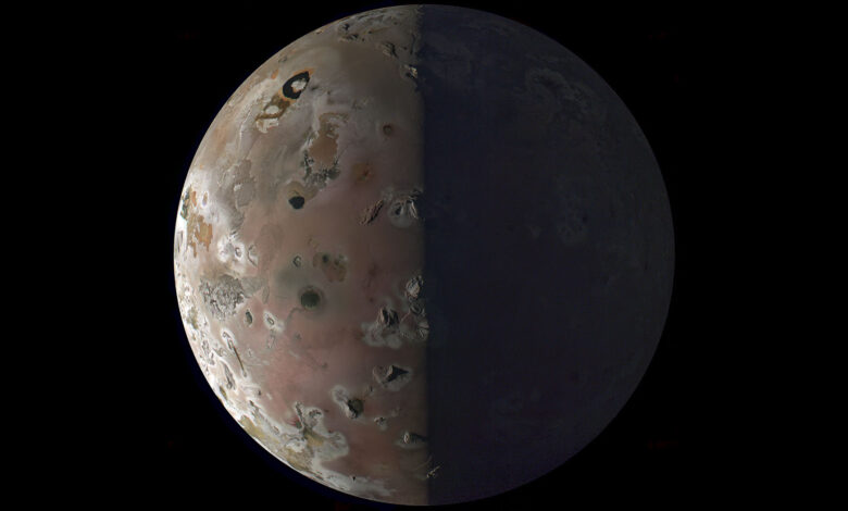 Foto espacial da semana: uma visão misteriosa de Io, o mundo mais vulcânico do sistema solar